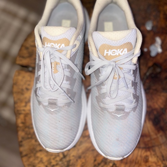 Hoka Solimar Women's White Sneakers 9 - Picture 7 of 10